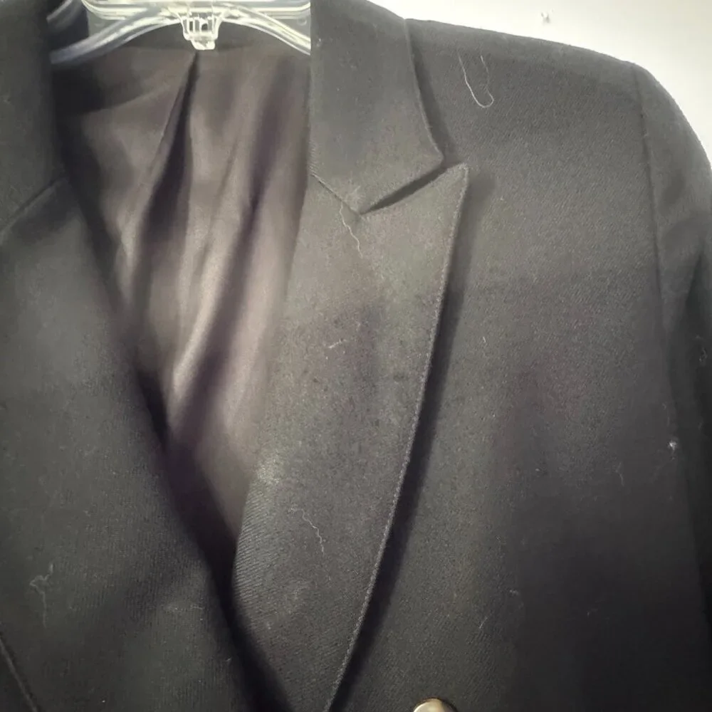 Vintage 1990's Black Blazer BREECHES brand size 4 womens like new - Picture 8 of 8